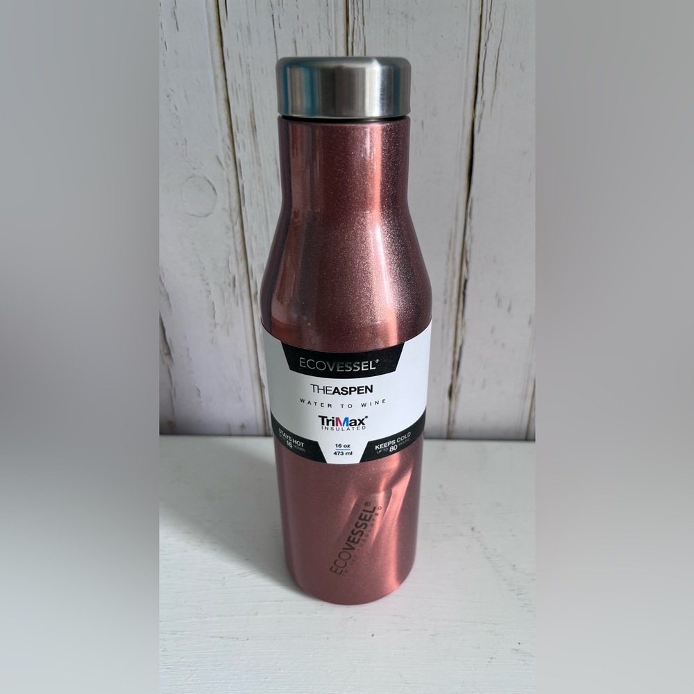 Ecco Vessel Water Bottle - Aspen - Copper Coloured